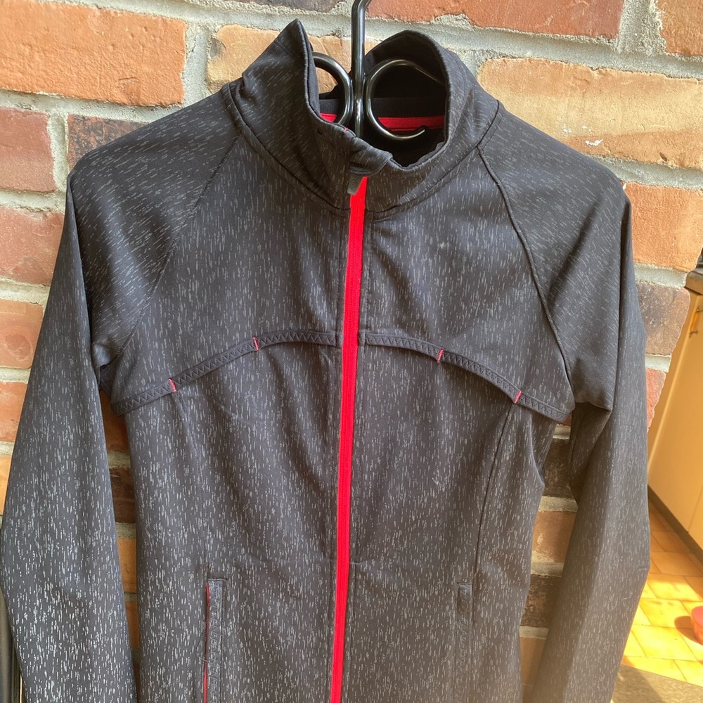 MPG fully reflective zip up athletic jacket